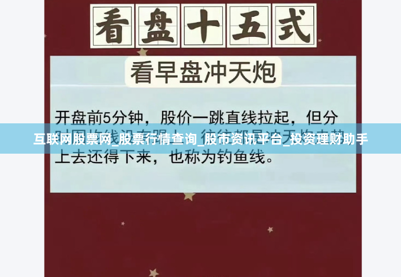 互联网股票网_股票行情查询_股市资讯平台_投资理财助手