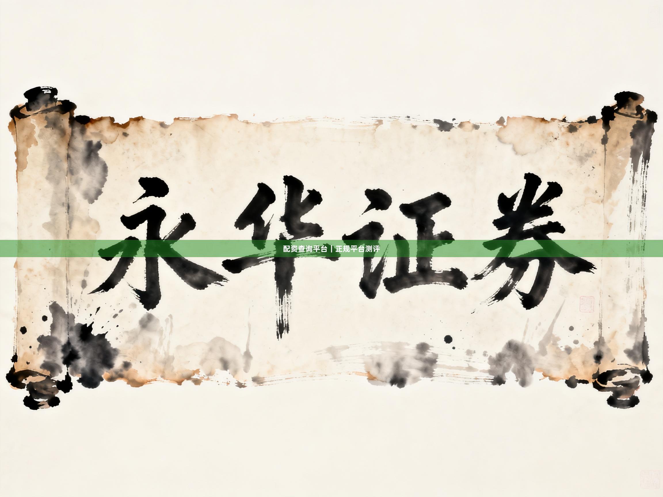 配资查询平台｜正规平台测评